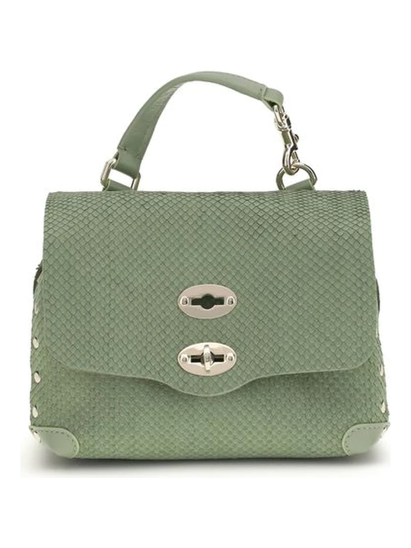 Bicolor Calf Leather Bos Taurus Handbag