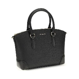Black Calf Leather Bos Taurus Shoulder Bag
