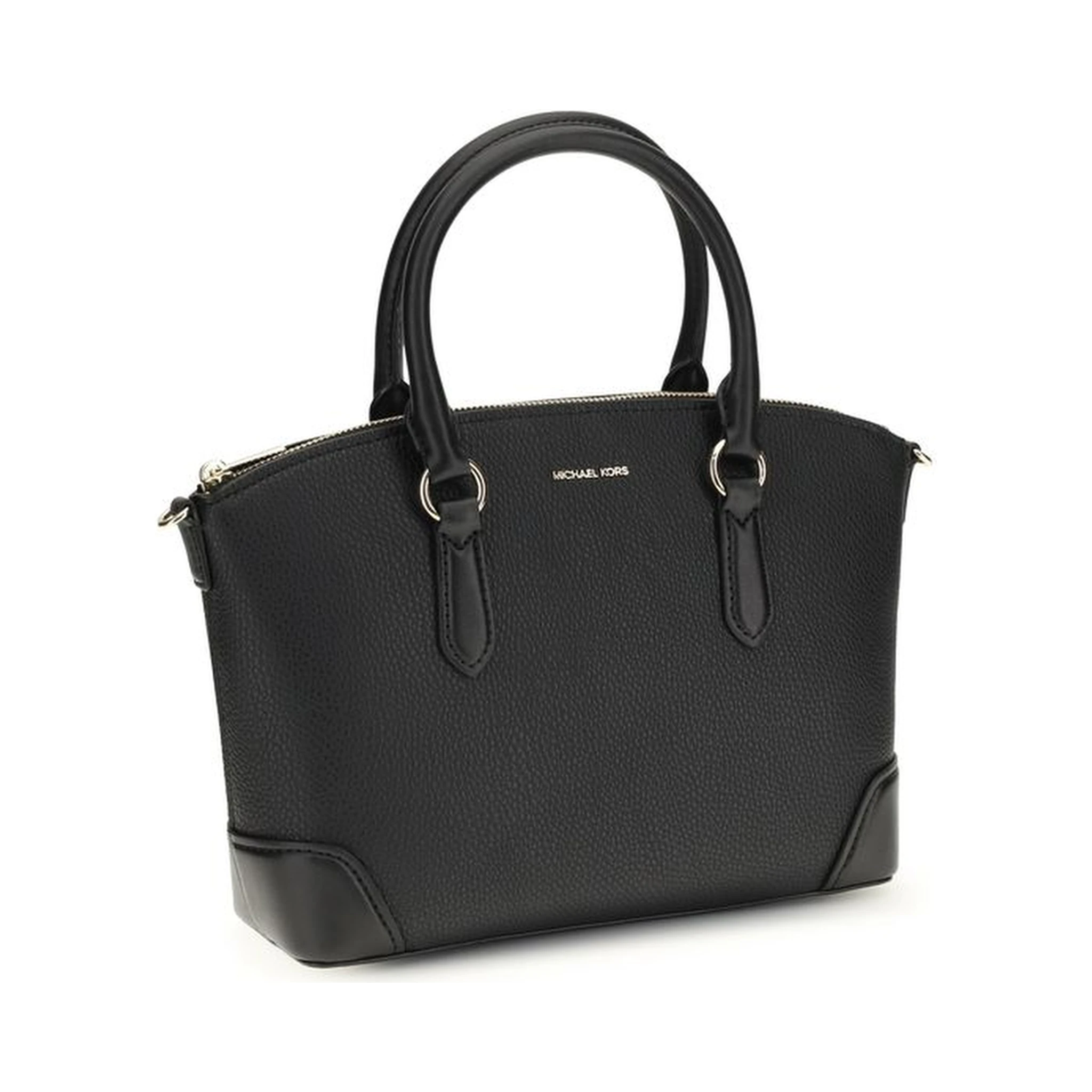 Black Calf Leather Bos Taurus Shoulder Bag