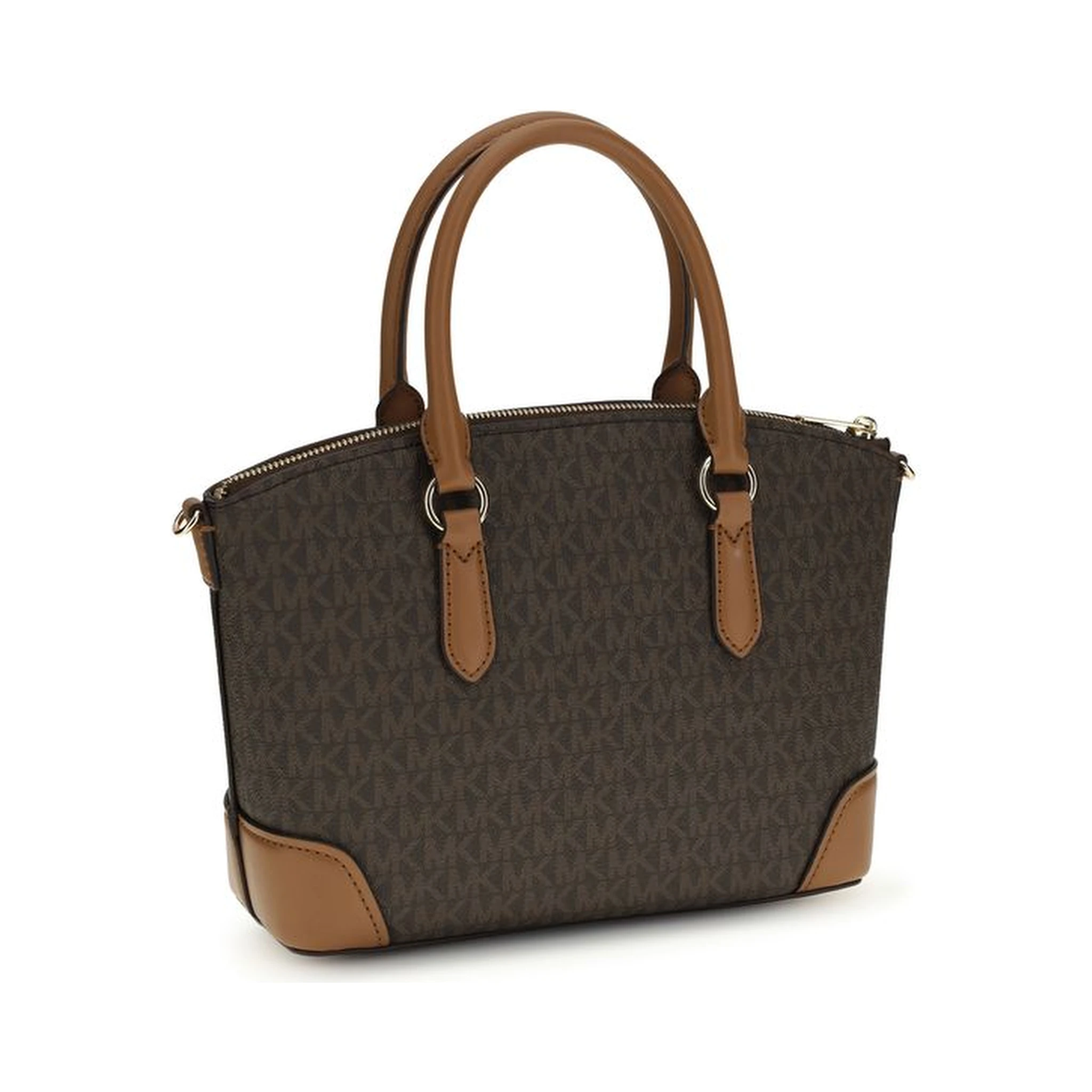 Brown Other Fibres Shoulder Bag