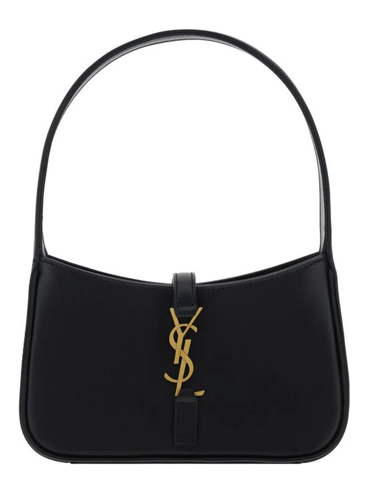 Black Calf Leather Bos Taurus Shoulder Bag