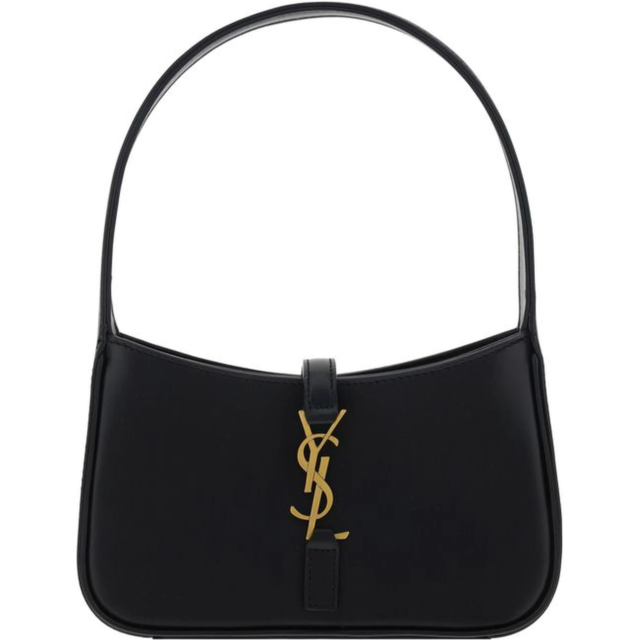 Black Calf Leather Bos Taurus Shoulder Bag