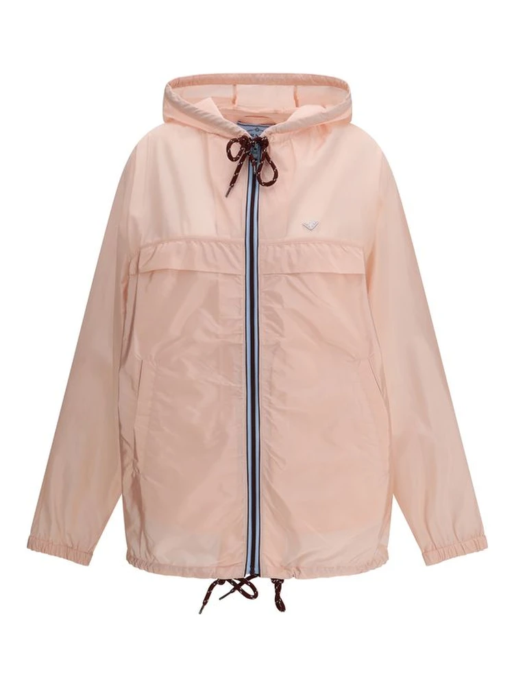 Multicolor Recycled Polyamide Shell Jacket