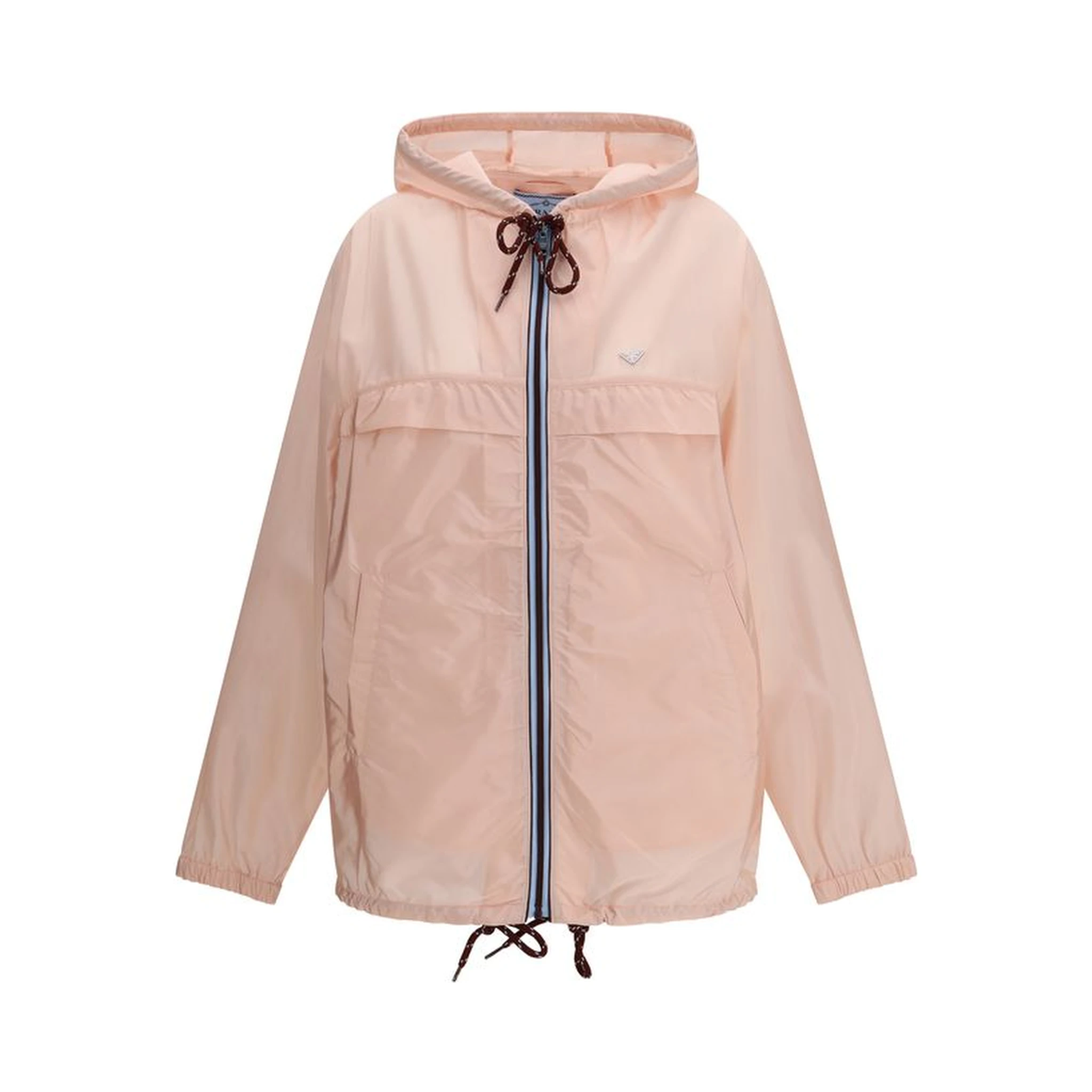 Multicolor Recycled Polyamide Shell Jacket