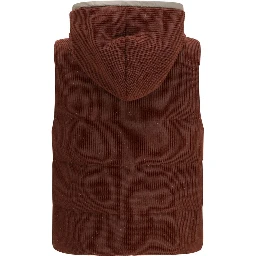 Brown Cotton Jackets And Coat