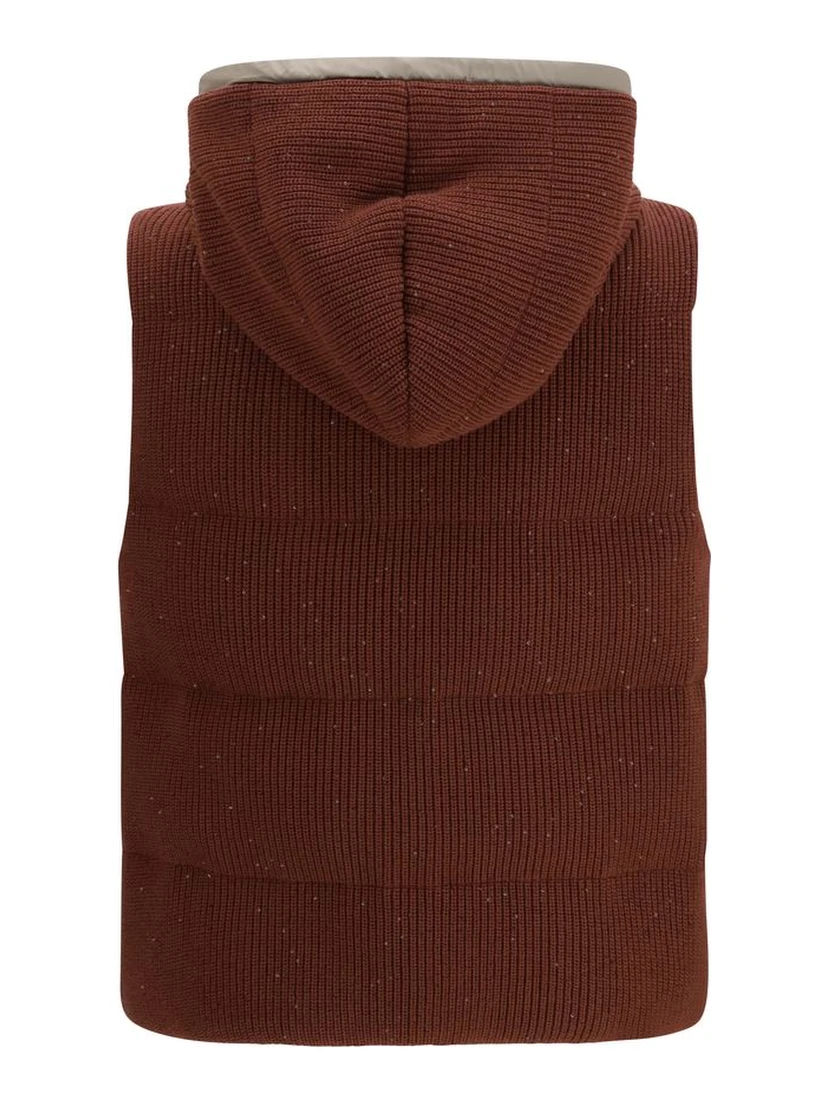 Brown Cotton Jackets And Coat