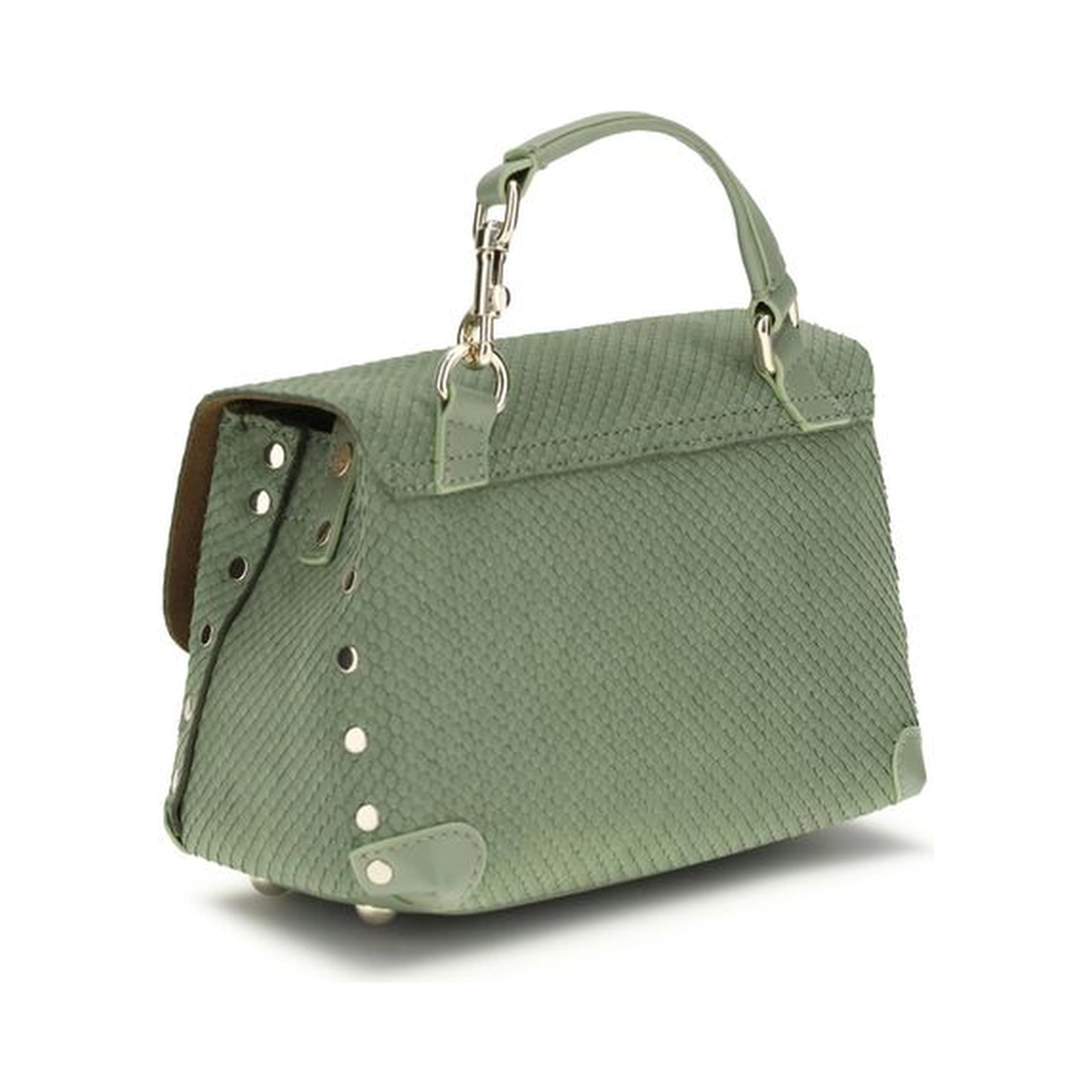Bicolor Calf Leather Bos Taurus Handbag