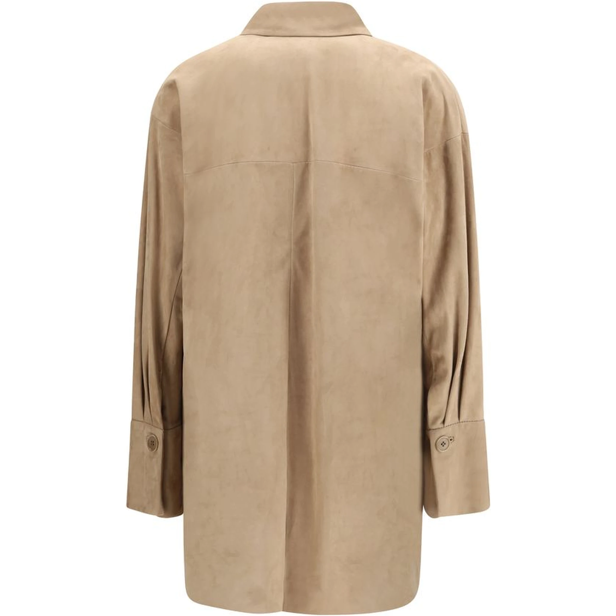 قميص بيج من قماش الخروف أوفيس آريس آريس