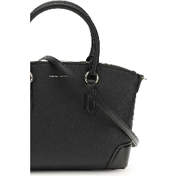 Black Calf Leather Bos Taurus Shoulder Bag