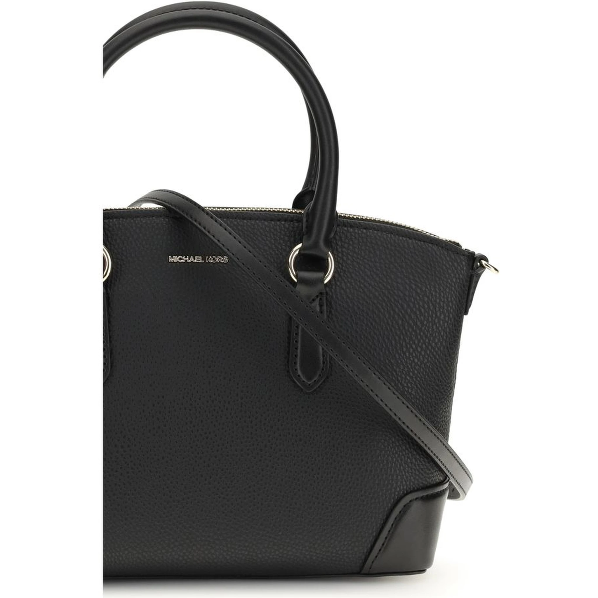Black Calf Leather Bos Taurus Shoulder Bag