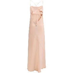 Multicolor Marabou Casual Dress