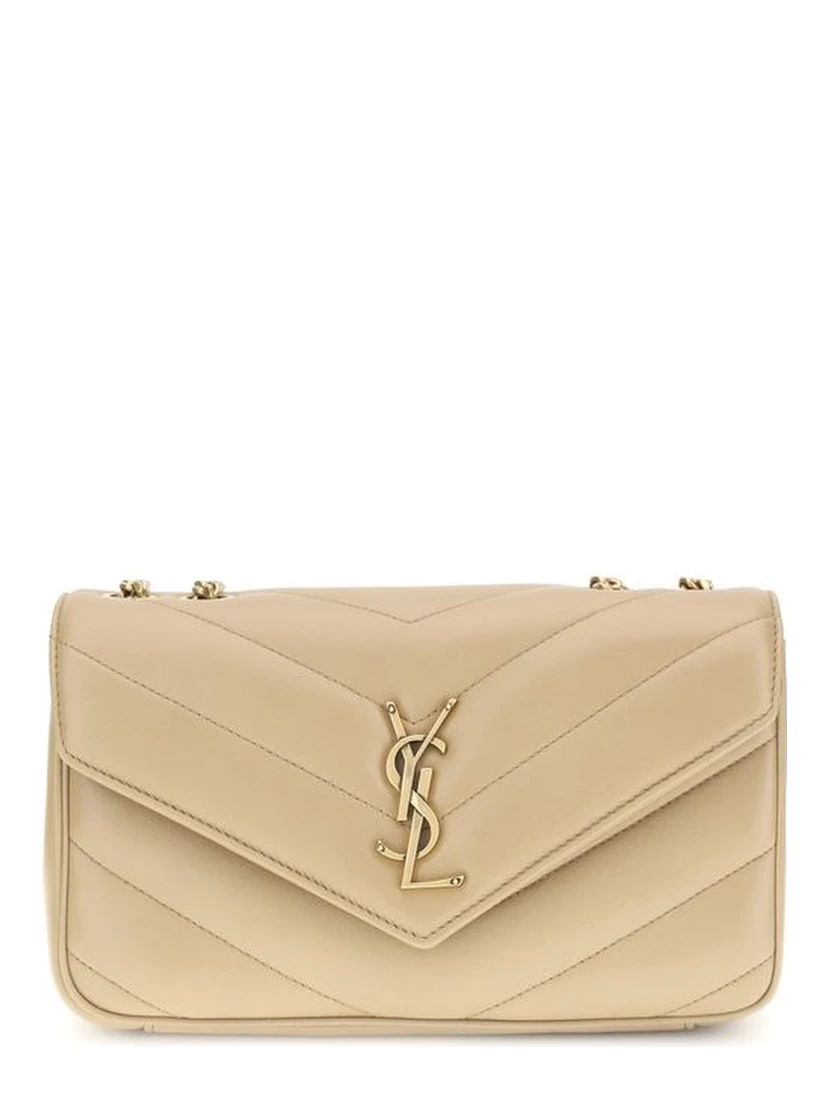 Beige Lamb Ovis Aries Aries Shoulder Bag