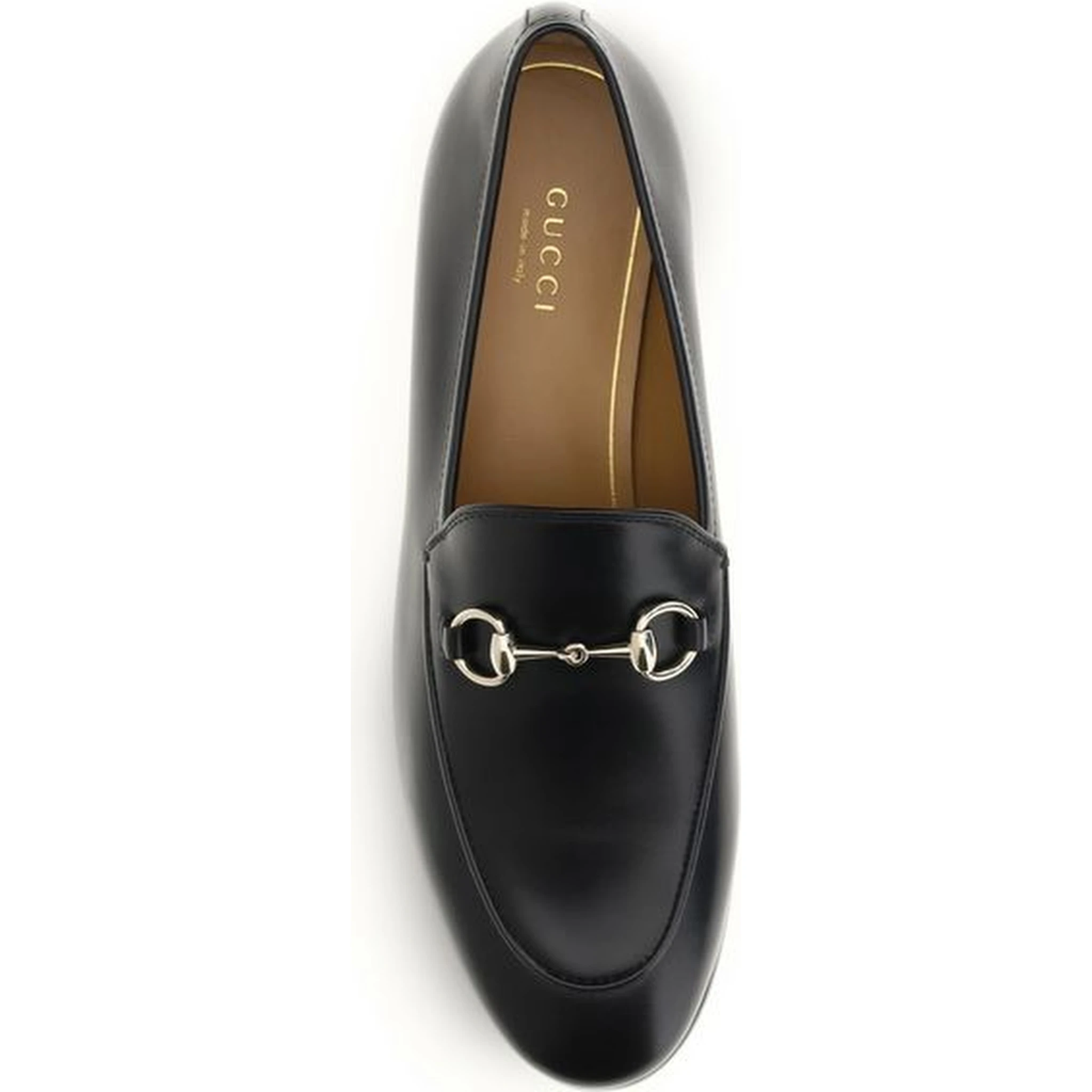 Black Calf Leather Bos Taurus Slip-On Loafers