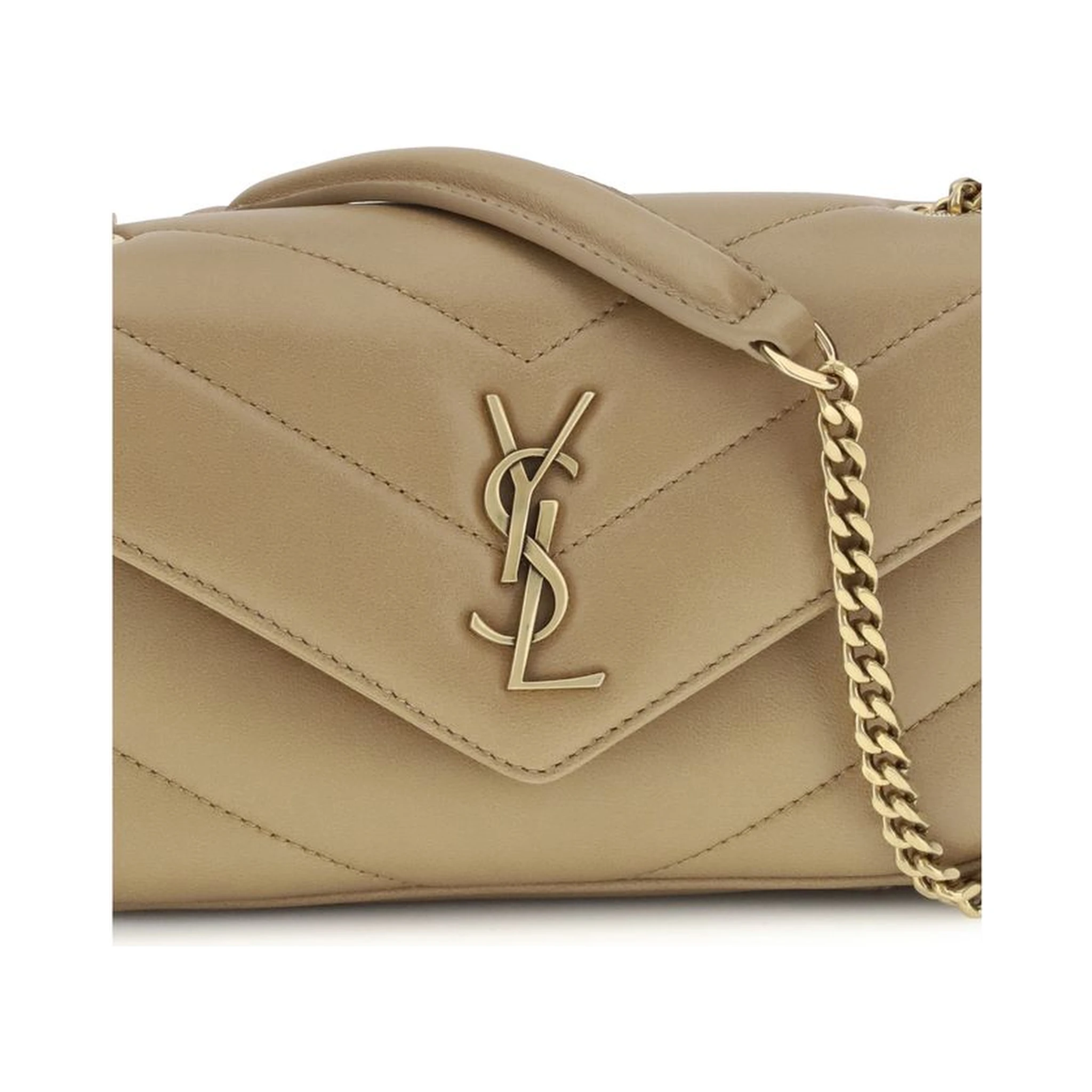 Beige Lamb Ovis Aries Aries Shoulder Bag