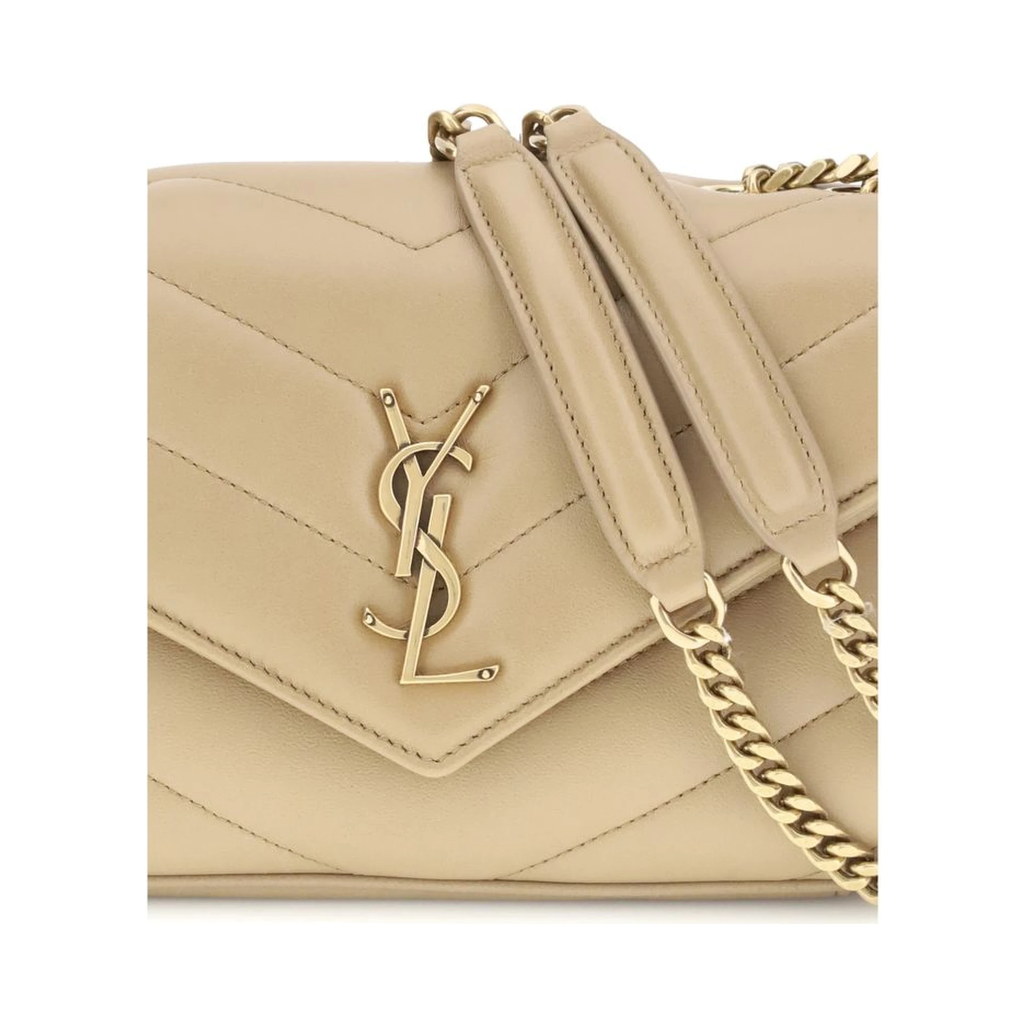 Beige Lamb Ovis Aries Aries Shoulder Bag