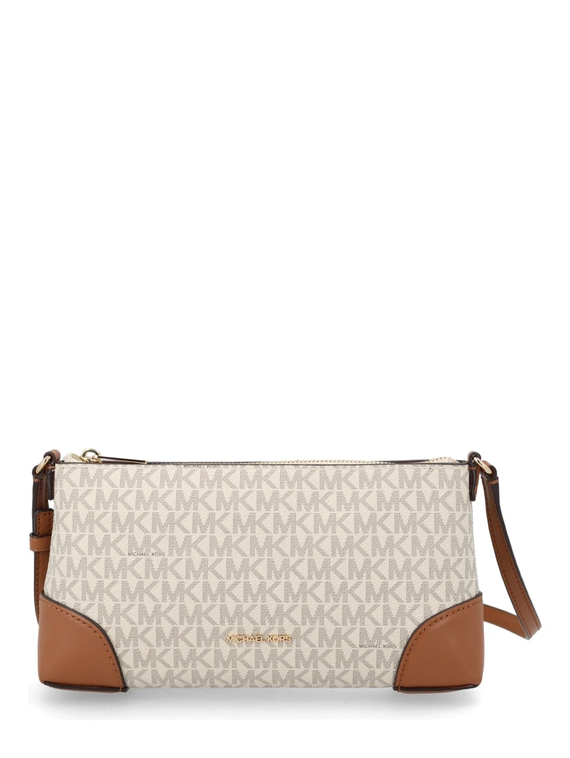 حقيبة كتف بشعار