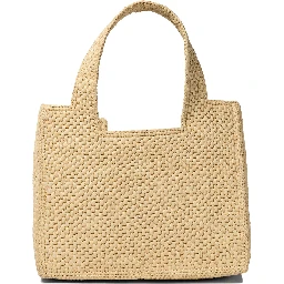 Rafia tote bag