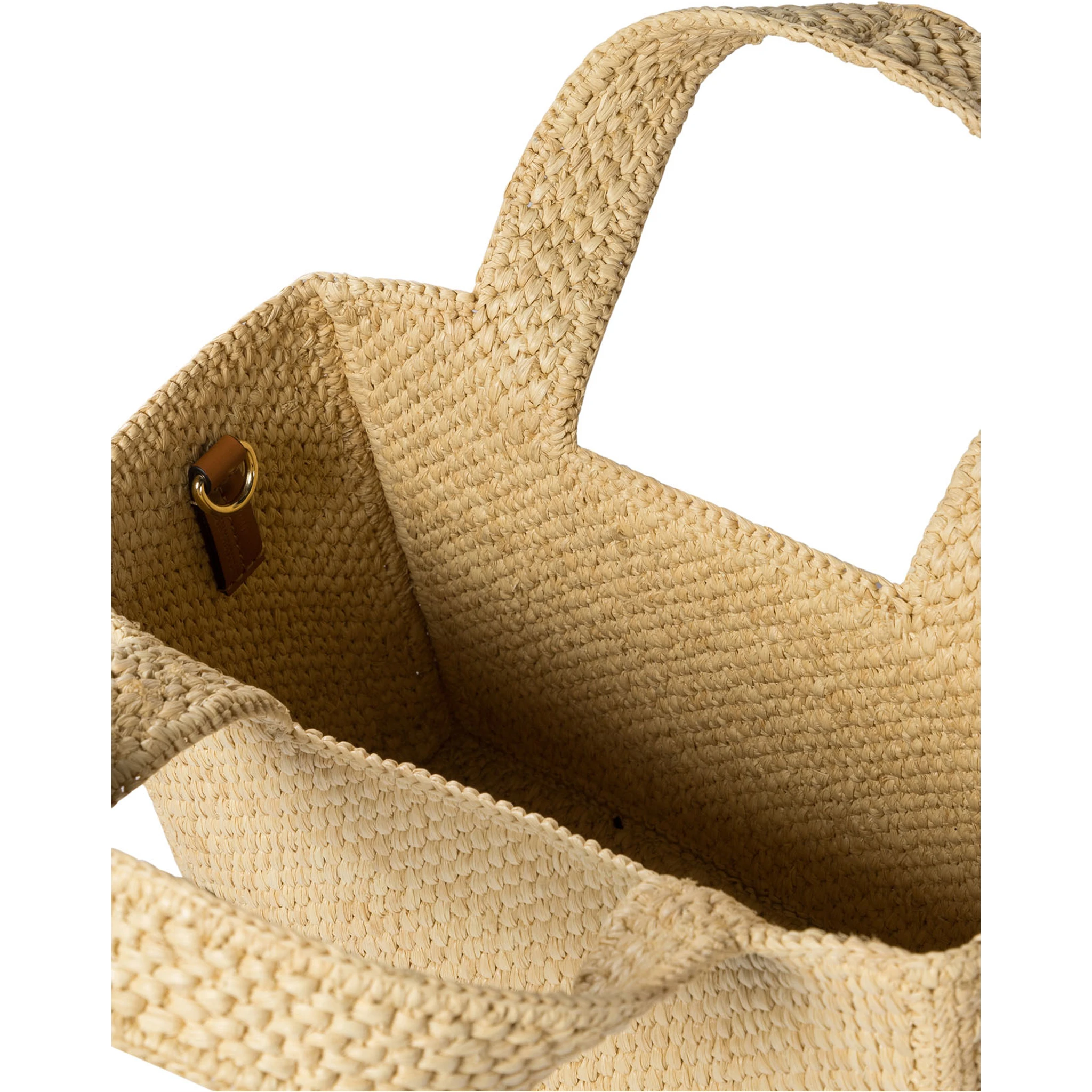 Rafia tote bag
