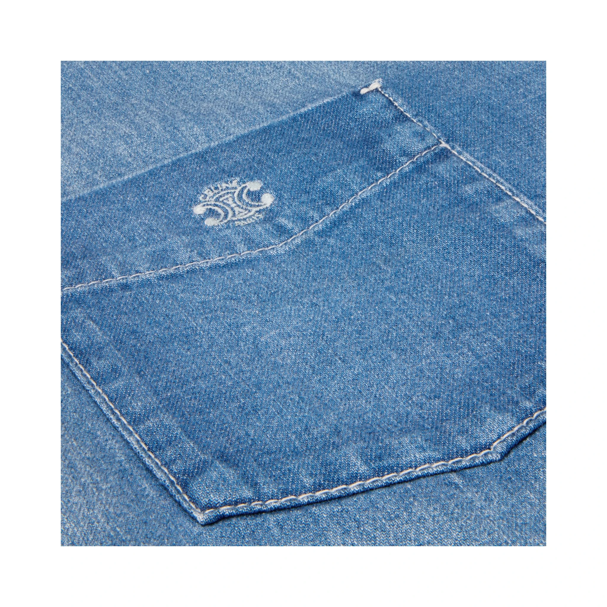 قميص جينز قصير