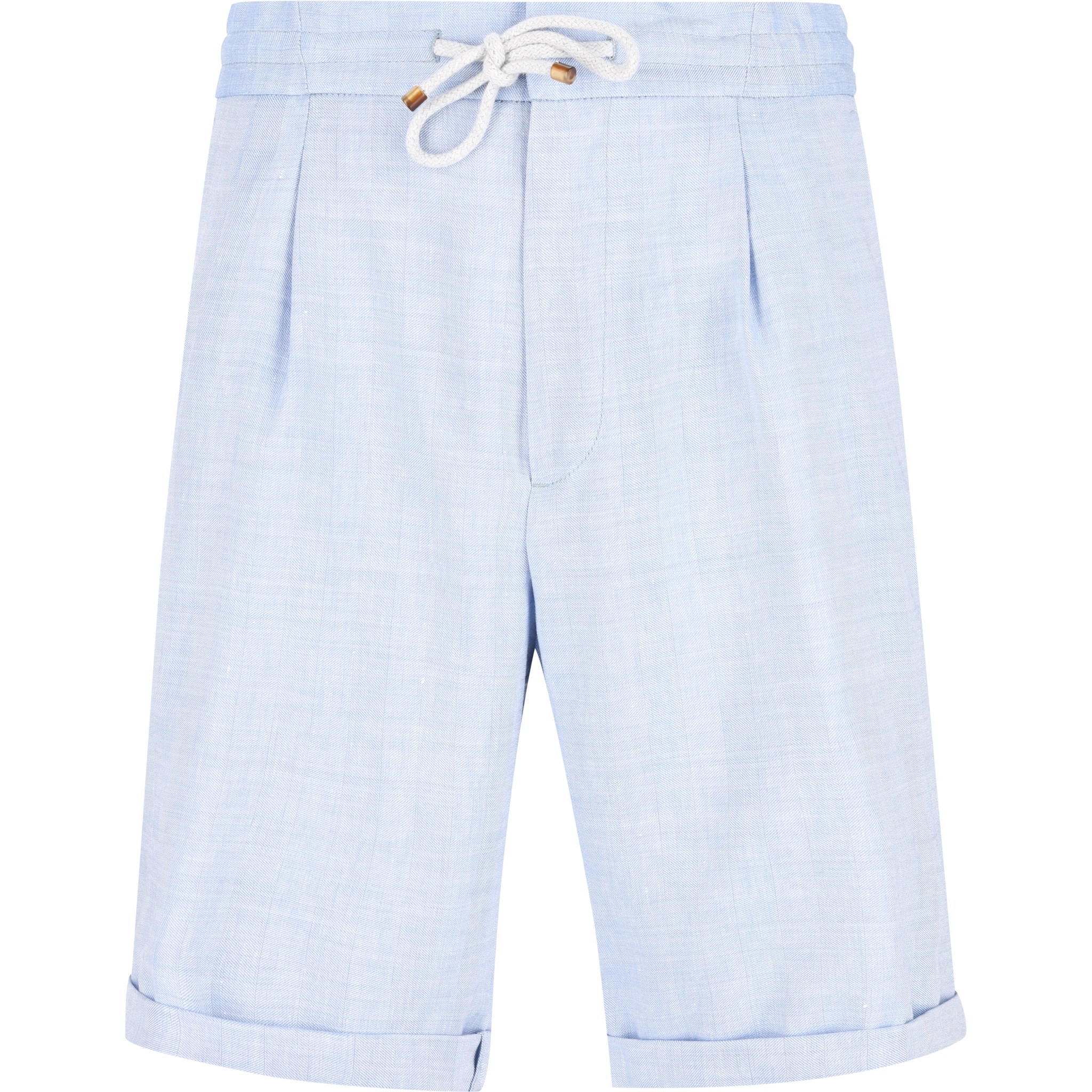 Brunello Cucinelli Shorts Clear Blue
