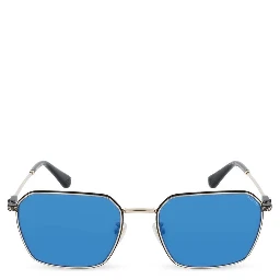 نظارات شمسية معدنية رمادية