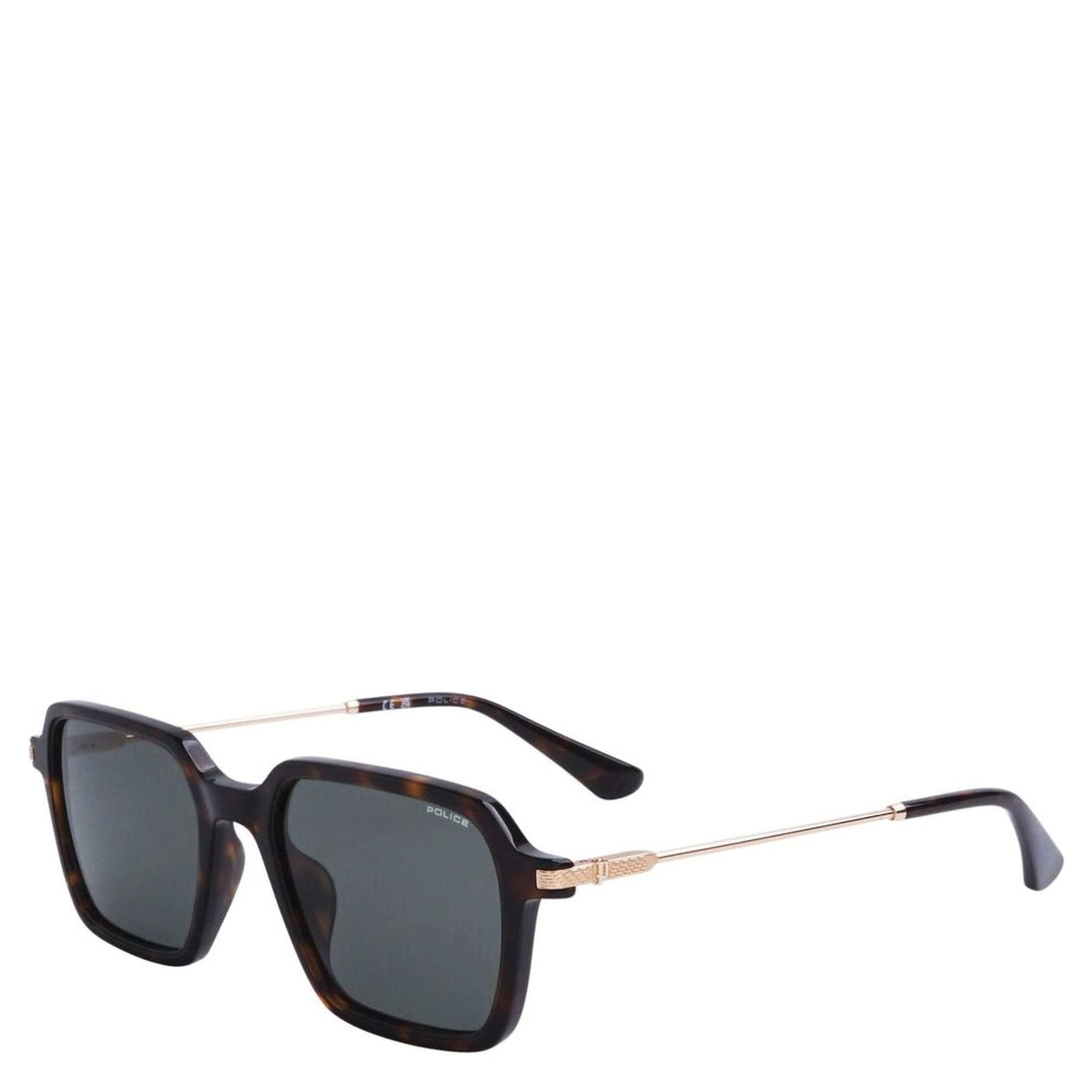 نظارات شمسية معدنية ذهبية