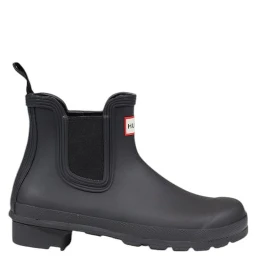 Black Recycled Polyester Ankle Boots