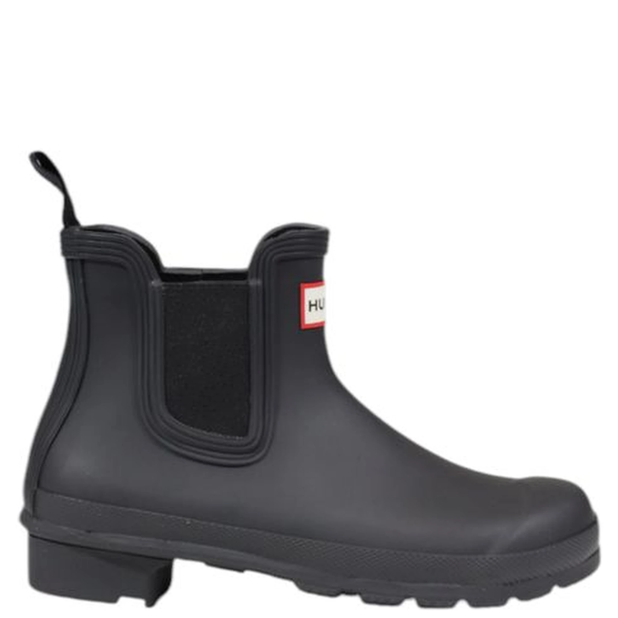 Black Recycled Polyester Ankle Boots