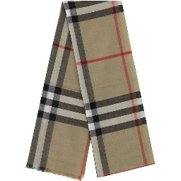 Brown Silk Scarf