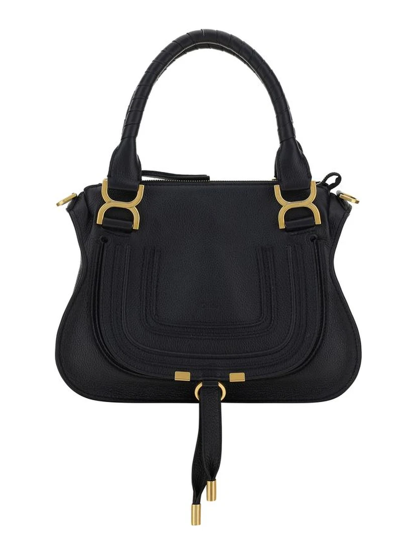Black Calf Leather Bos Taurus Shoulder Bag