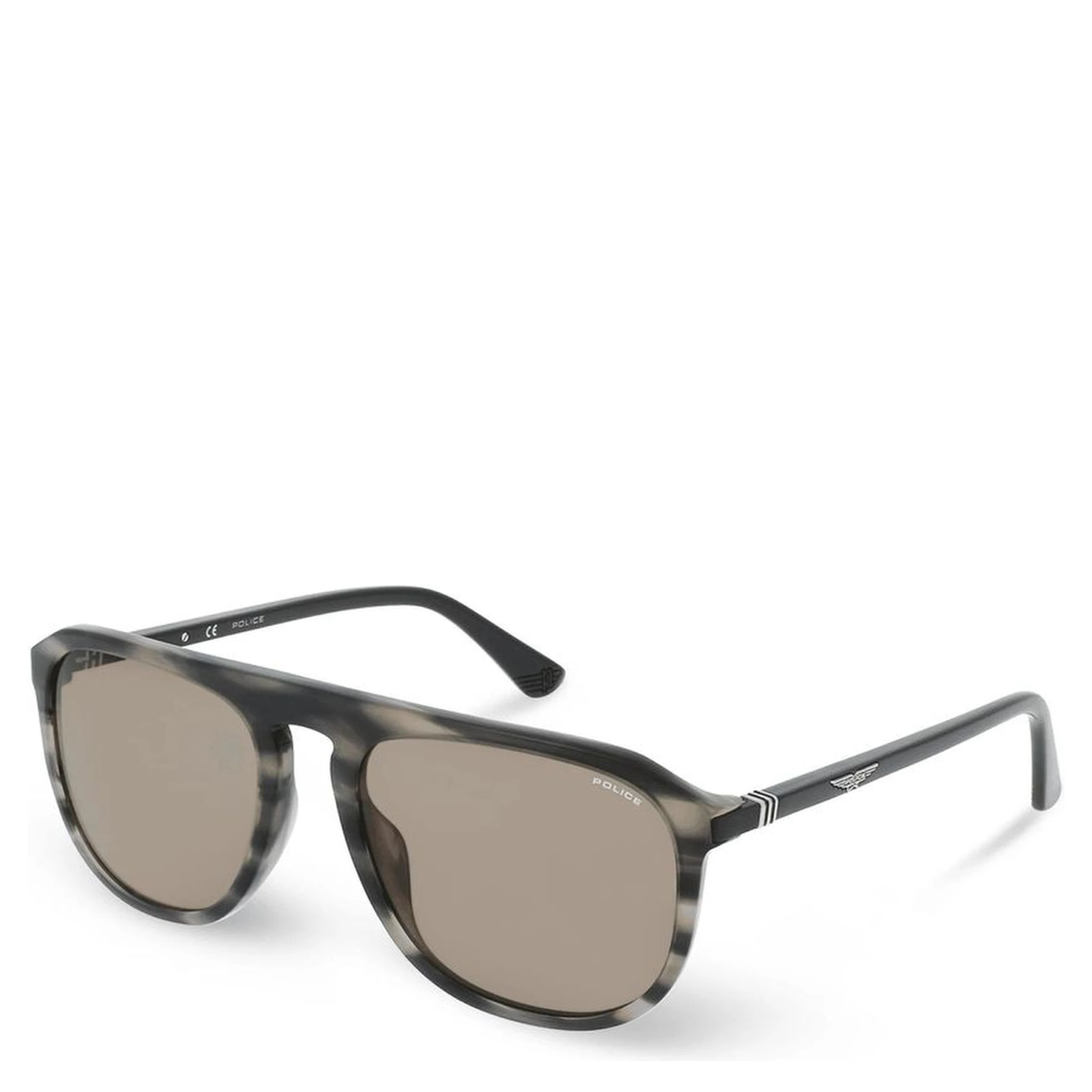 نظارات شمسية بنية اللون من الأسيتات