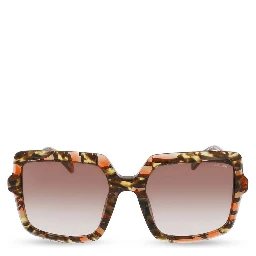 Multicolor Resin Sunglasses