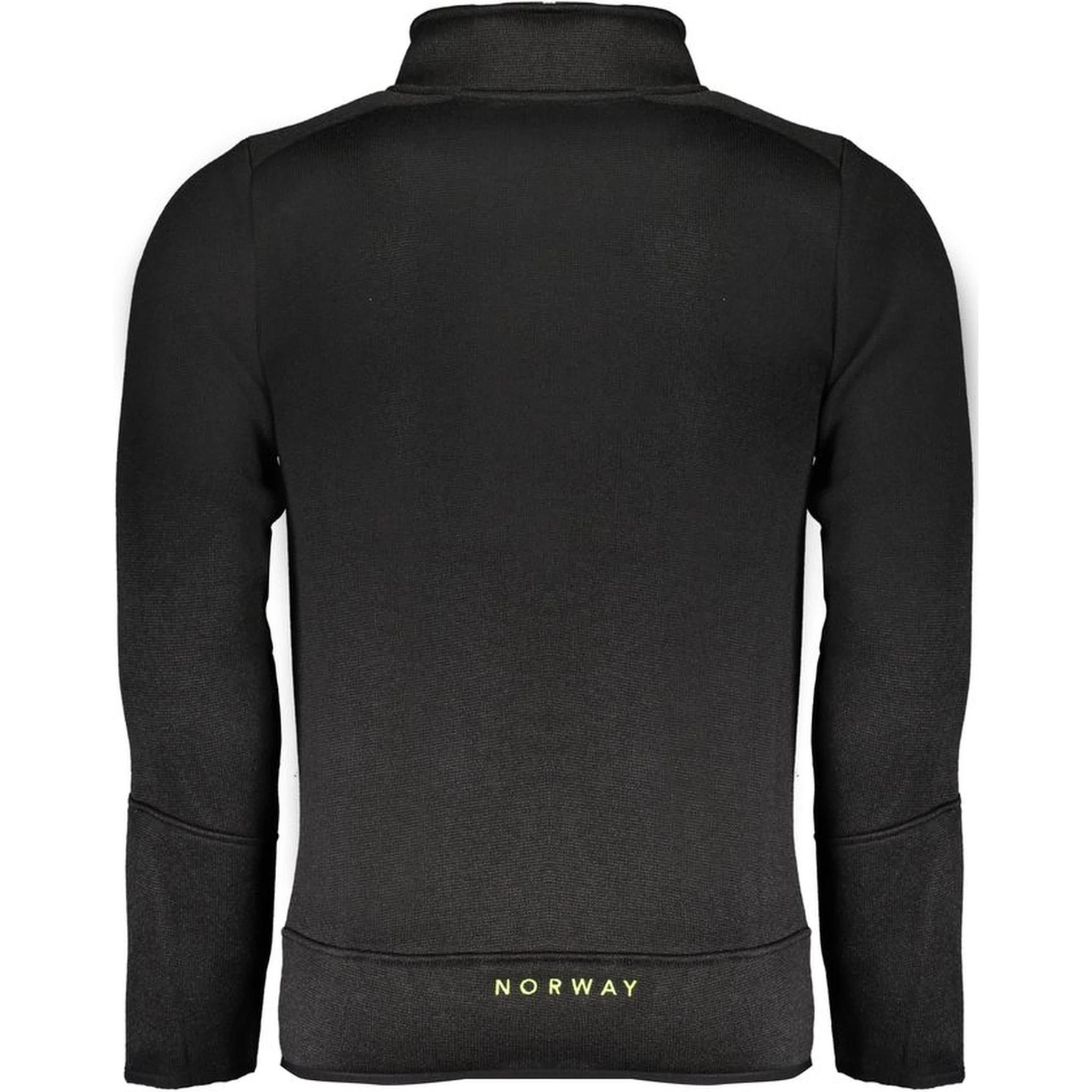 Black Polyester Men's Sweatshirt