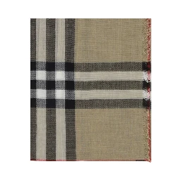 Brown Silk Scarf