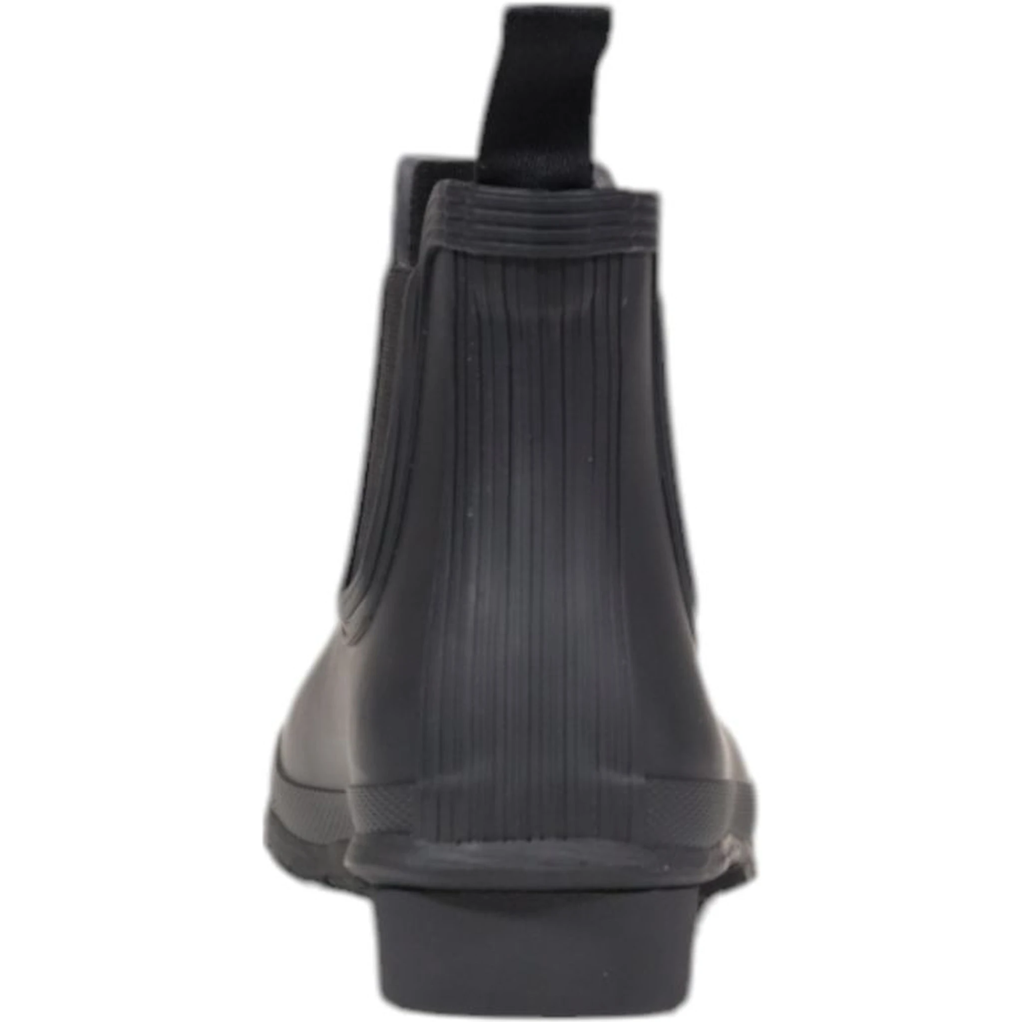 Black Recycled Polyester Ankle Boots
