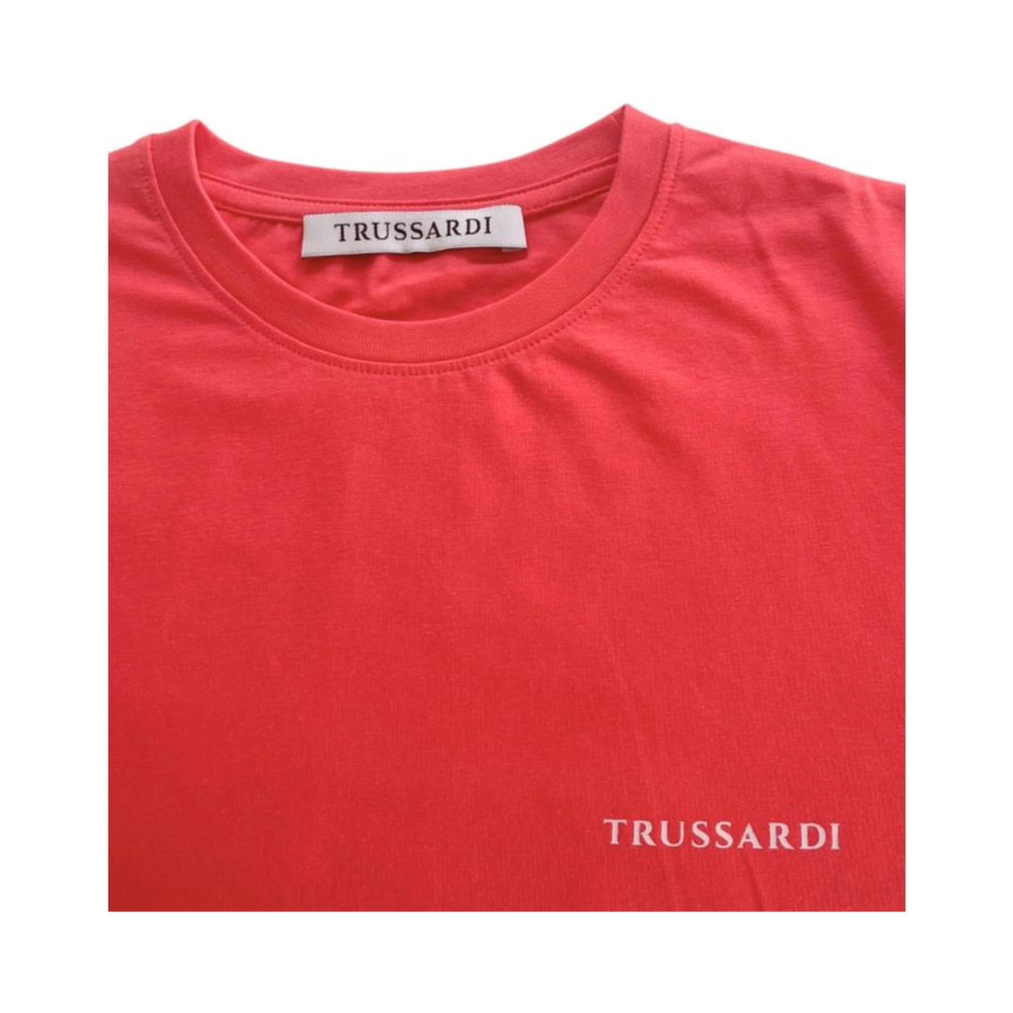 Red Cotton Men's T-Shirt