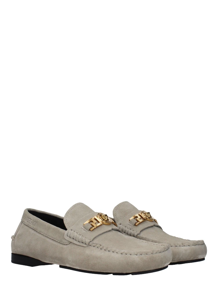 Gray Leather Slip-On Loafers alternative