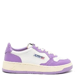 Multicolor Leather Low Top Sneakers