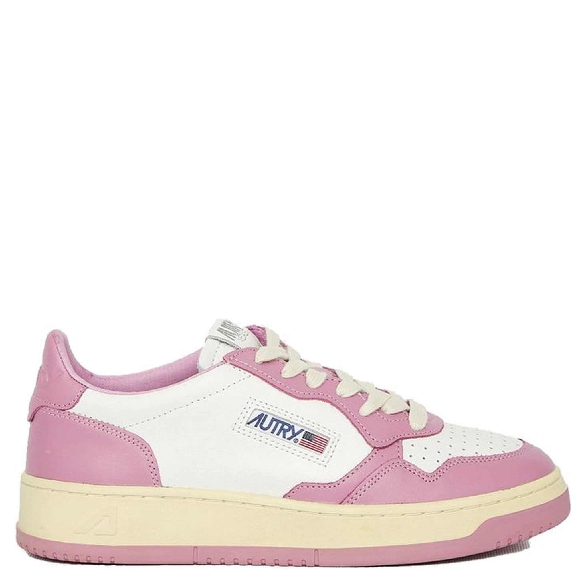 Multicolor Leather Low Top Sneakers