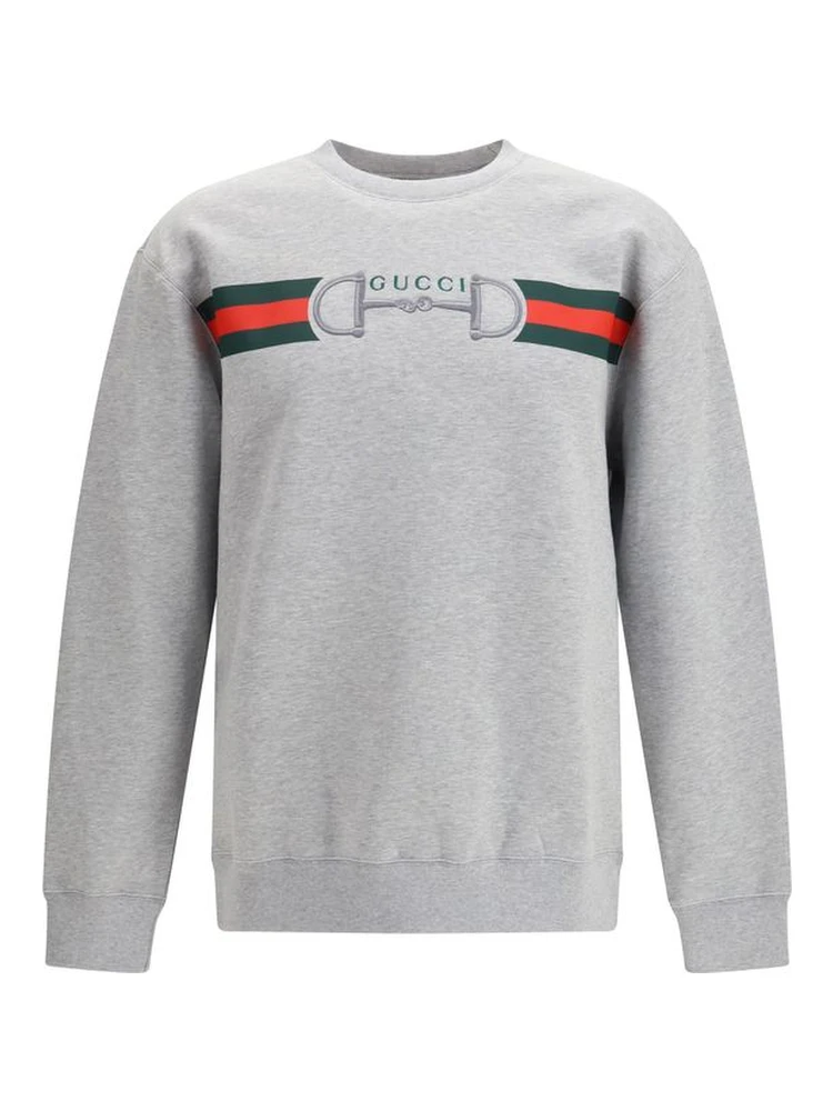 Gray Cotton Sweatshirt