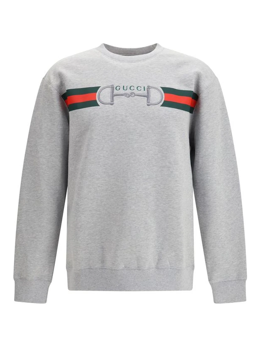 Gray Cotton Sweatshirt
