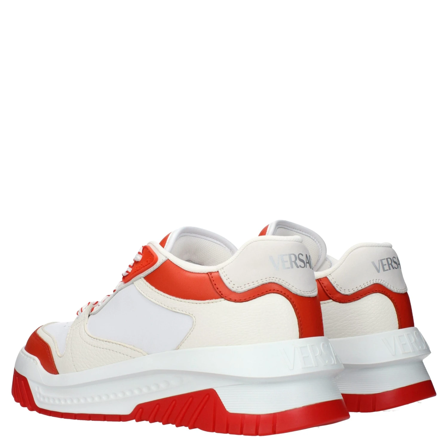 White Leather Athletic Sneakers