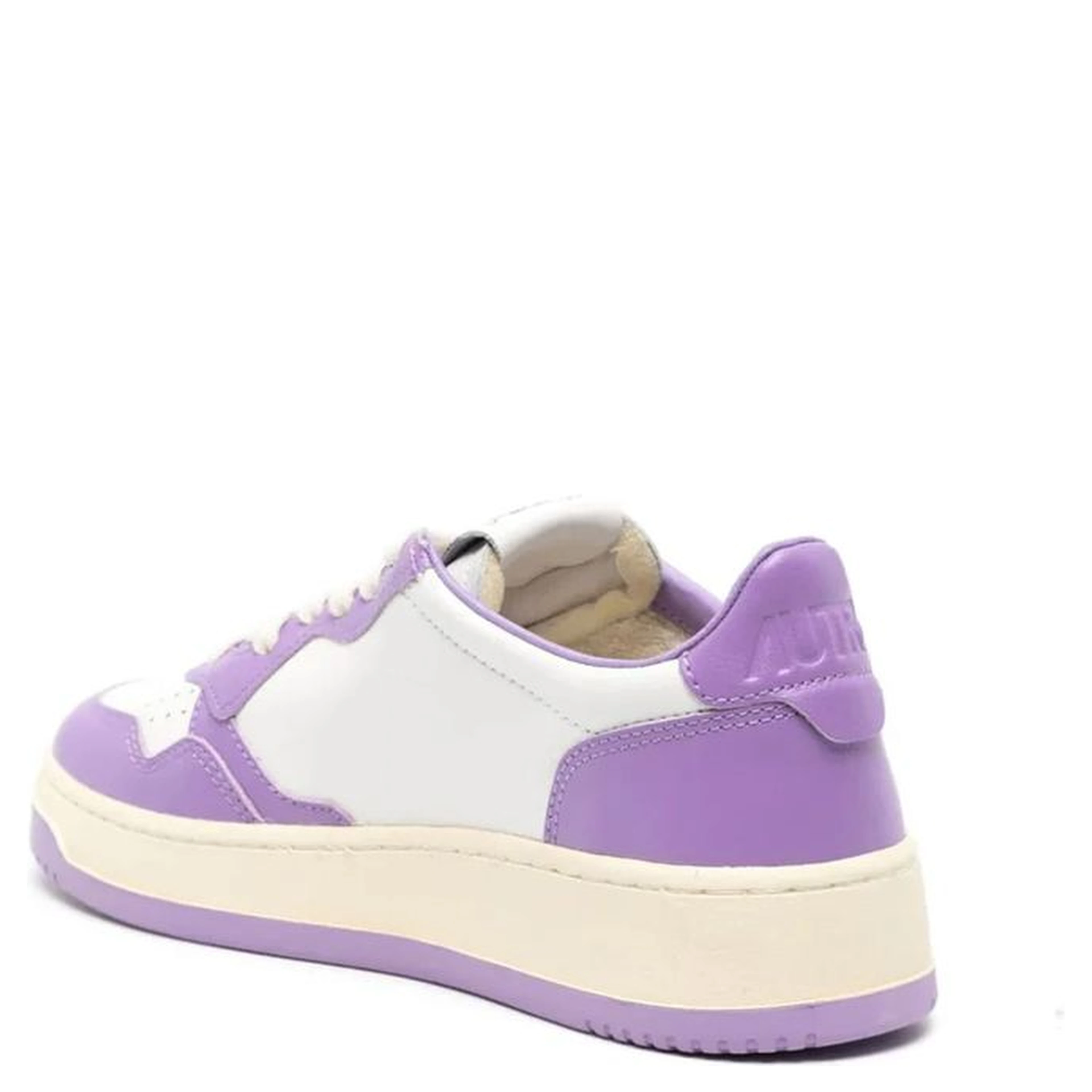 Multicolor Leather Low Top Sneakers