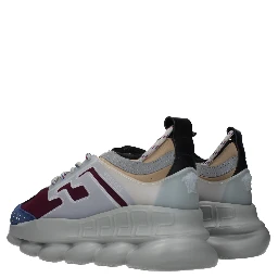 Multicolor Fabric Chunky Sneakers