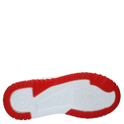 White Leather Athletic Sneakers