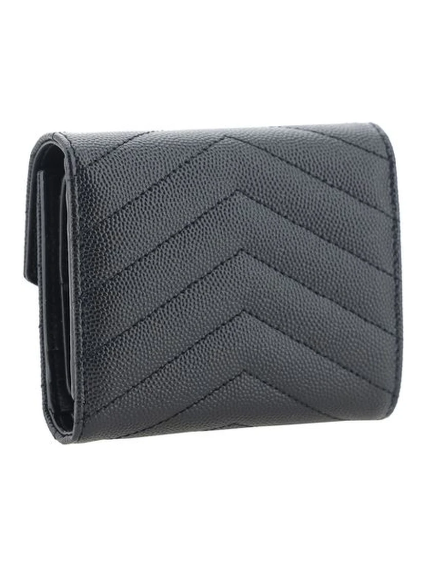 Black Calf Leather Bos Taurus Wallet