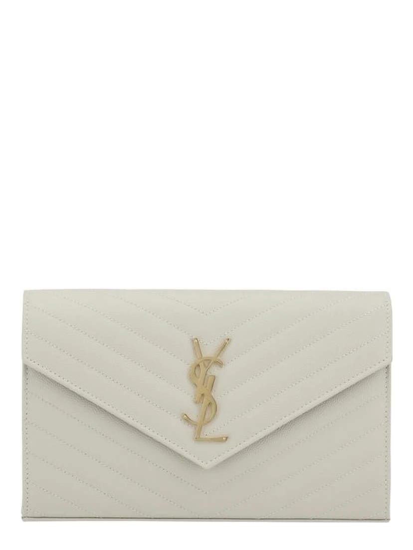 White Calf Leather Bos Taurus Shoulder Bag