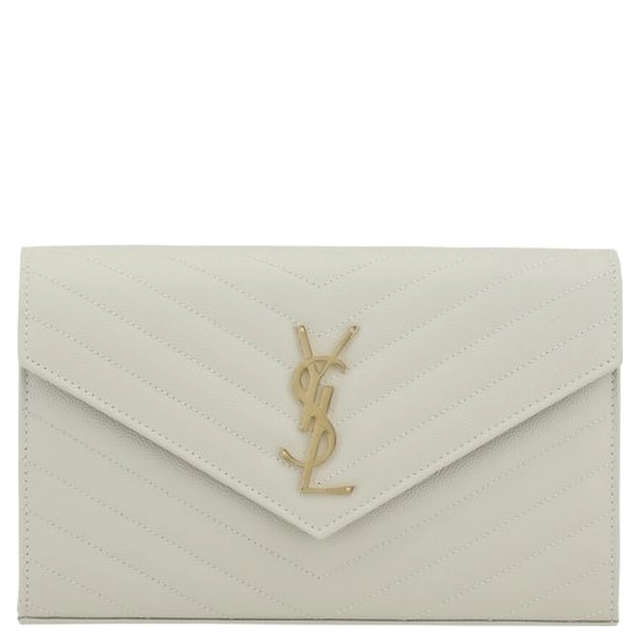 White Calf Leather Bos Taurus Shoulder Bag