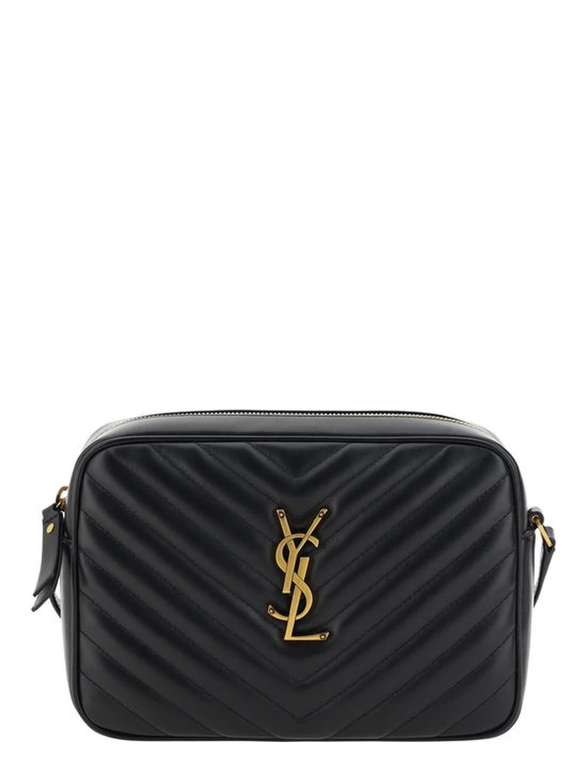 Black Calf Leather Bos Taurus Shoulder Bag