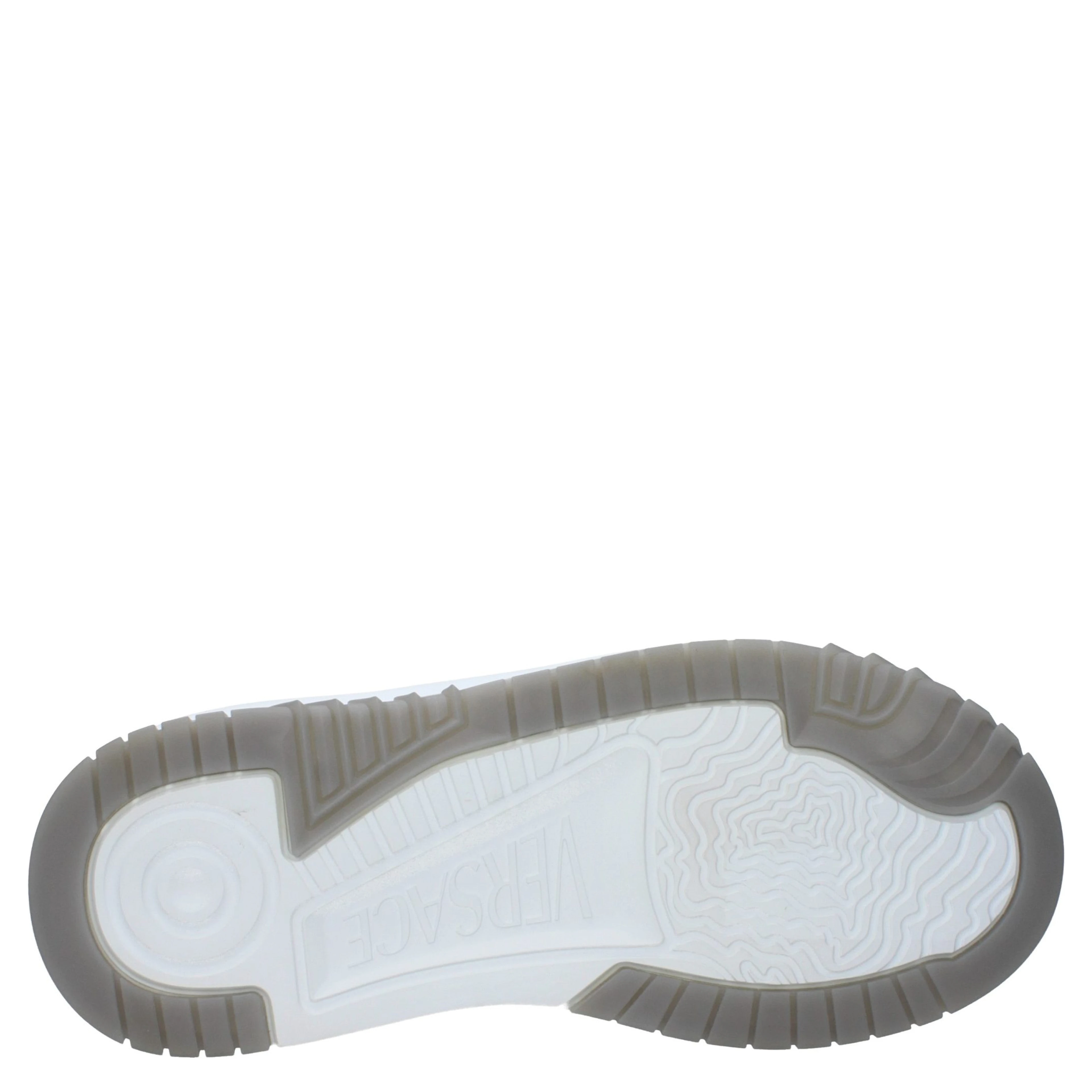 Gray Leather Low Top Sneakers